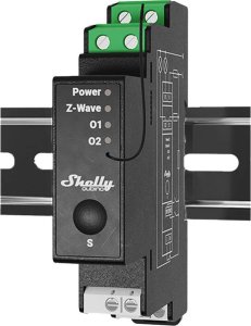 Shelly 2-kanałowy przekaźnik na szynę DIN z pomiarem energii Shelly Qubino Pro 2PM 2