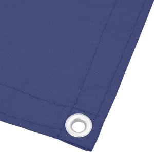vidaXL vidaXL Parawan balkonowy, niebieski, 75x1000 cm, 100% poliester Oxford 2