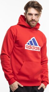 Adidas Bluza męska adidas FI BOS HD OLY czerwona IS8338 2XL 1