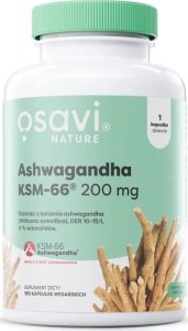 Osavi Osavi - Ashwagandha KSM-66, 200mg, 180 vkaps 1