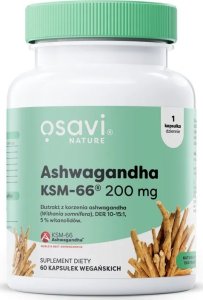 Osavi Osavi - Ashwagandha KSM-66, 200mg, 60 vkaps 1