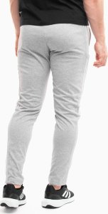 Adidas Spodnie męskie adidas Essentials Single Jersey Tapered Open Hem 3-Stripes szare IC0046 XL 2
