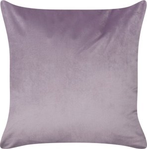 Beliani 2 poduszki dekoracyjne haftowane w kwiaty 45 x 45 cm fioletowe LAVATERA 4