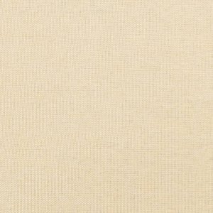 vidaXL Rozkładana kanapa 2-osobowa, kremowa, tapicerowana tkaniną 10