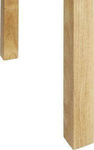 Beliani Stół do jadalni rozkładany 160/240 x 90 cm jasne drewno MADURA 8