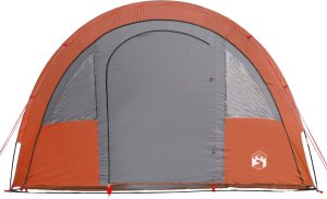 Namiot turystyczny vidaXL vidaXL Namiot turystyczny, 4-os., szaro-pomarańczowy, wodoszczelny 6