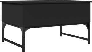 vidaXL Stolik kawowy, czarny, 70x50x40 cm 2
