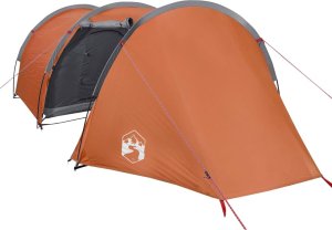 Namiot turystyczny vidaXL vidaXL Namiot turystyczny, 4-os., pomarańczowy, wodoszczelny 4