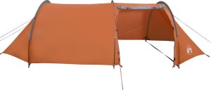 Namiot turystyczny vidaXL vidaXL Namiot turystyczny, 4-os., pomarańczowy, wodoszczelny 8