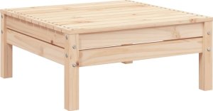 vidaXL Podnóżek ogrodowy, lite drewno sosnowe 2