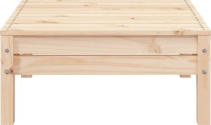 vidaXL Podnóżek ogrodowy, lite drewno sosnowe 4