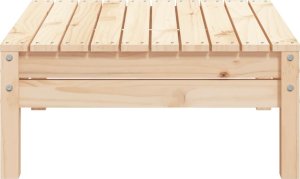 vidaXL Podnóżek ogrodowy, lite drewno sosnowe 5