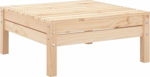 vidaXL Podnóżek ogrodowy, lite drewno sosnowe 6