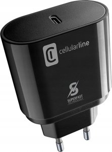 Ładowarka Sourcing Charger CELLULARLINE 25W, USB-C Super Fa 4