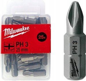 Milwaukee MILWAUKEE TIP PH3 x 25mm/25pcs. Scr 1