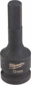 Milwaukee MILWAUKEE IMPACT SOCKET 1/2" HEX12 SHANK 1