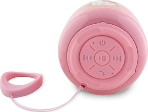 Głośnik Sourcing Hello Kitty Bluetooth 5.0 speaker HKWSBT6GKEP pink/pink Electroplate Gradient 3