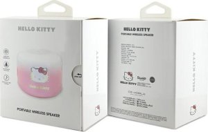 Głośnik Sourcing Hello Kitty Bluetooth 5.0 speaker HKWSBT6GKEP pink/pink Electroplate Gradient 4