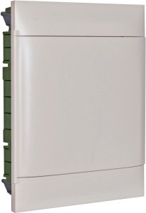 Legrand Circuit breaker panel LEGRAND PRACTIBOX S, 24 modules, recessed, white with two white 1