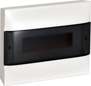 Legrand Circuit breaker panel LEGRAND PRACTIBOX S, 12 modules, surface, white with slides 1