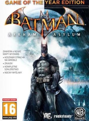 Batman: Arkham Asylum - Game of The Year Edition, Mac PC, wersja cyfrowa -  