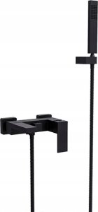 Bateria umywalkowa Besco Bathroom faucet Besco Modern Varium with shower, black matte BW-MVS-CZ 1