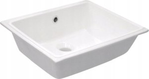 Umywalka KERASAN The washbasin Kerasan Slim 022501 is glued from below 1