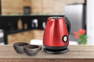 Czajnik ECG Kettle ECG RK 1705 Metallico Rosso 10