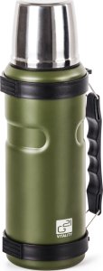 G21 G21 drinking thermos, 1000 ml, khaki green with handle 1