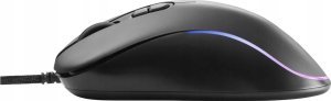 Mysz Sourcing Mouse DELTACO GAMING RGB, 800-2400 3