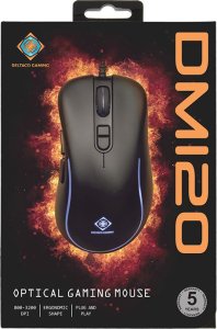 Mysz Sourcing Mouse DELTACO GAMING RGB, 800-2400 5