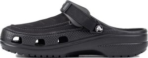 Crocs Chodaki sandały klapki męskie Crocs Yukon Vista II LR Clog czarne 207689 0DD 45-46 3