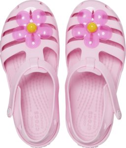 Crocs Sandały dla dzieci Crocs Isabela Charm Sandals różowe 208445 6S0 19-20 2