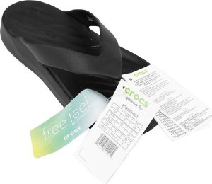 Crocs Japonki klapki damskie Crocs Getaway Flip czarne 209589 001 37-38 7