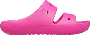 Crocs Klapki dla dzieci Crocs Classic Sandal v2 Kids różowe 209421 6UB 33-34 1