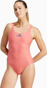 Adidas Kostium kąpielowy damski adidas 3 Bar Logo Swimsuit różowy IQ3985 42 1