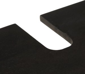 vidaXL vidaXL Szafka pod umywalkę, czarna, 62x33x58 cm, lite drewno mango 7