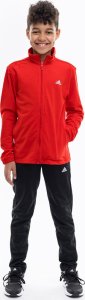 Adidas Dres dla dzieci adidas Essentials Big Logo Track Suit czerwono-czarny IJ6305 128cm 1