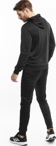 Adidas Dres męski adidas Terry Hooded Tracksuit czarny IP1610 2XL 2