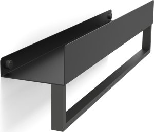 Rea Półka łazienkowa wannowa SF01 60cm czarny mat 5