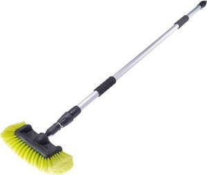 Carmotion Szczotka przepływowa 30 cm / 12" z teleskopowym kijem 163 - 300 cm z zaworem 1