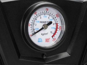 Kompresor samochodowy Carmotion Kompresor powietrza DC 12V, 150 PSI, z analogowym ciśnieniomierzem, 4 adaptery 2