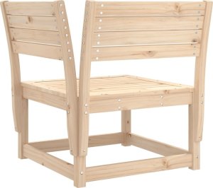 vidaXL 4-częsciowy zestaw mebli ogrodowych, lite drewno sosnowe 4