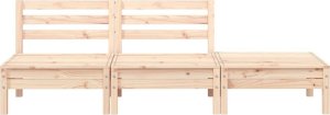 vidaXL Ogrodowa sofa 3-osobowa, lite drewno sosnowe 4