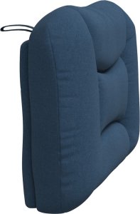 vidaXL Poduszka na wezgłowie, niebieska, 80 cm, tkanina 6