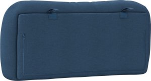 vidaXL Poduszka na wezgłowie, niebieska, 80 cm, tkanina 7