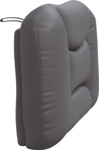 vidaXL Poduszka na wezgłowie, szara, 90 cm, sztuczna skóra 6