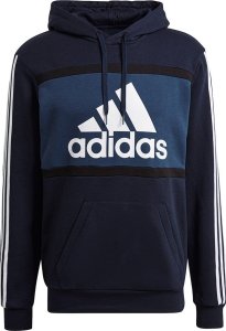 Adidas Bluza męska adidas Essentials Hoodie granatowa GV0252 2XL 1