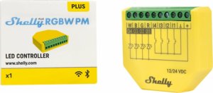 Shelly Shelly Relais "Plus RGBW PM" WLAN Bluetooth LED Lichtcontroller Unterputz 5