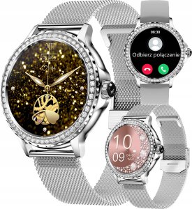 Smartwatch Rubicon Zegarek SMARTWATCH na Komunię Rubicon RNCF19 silver 2